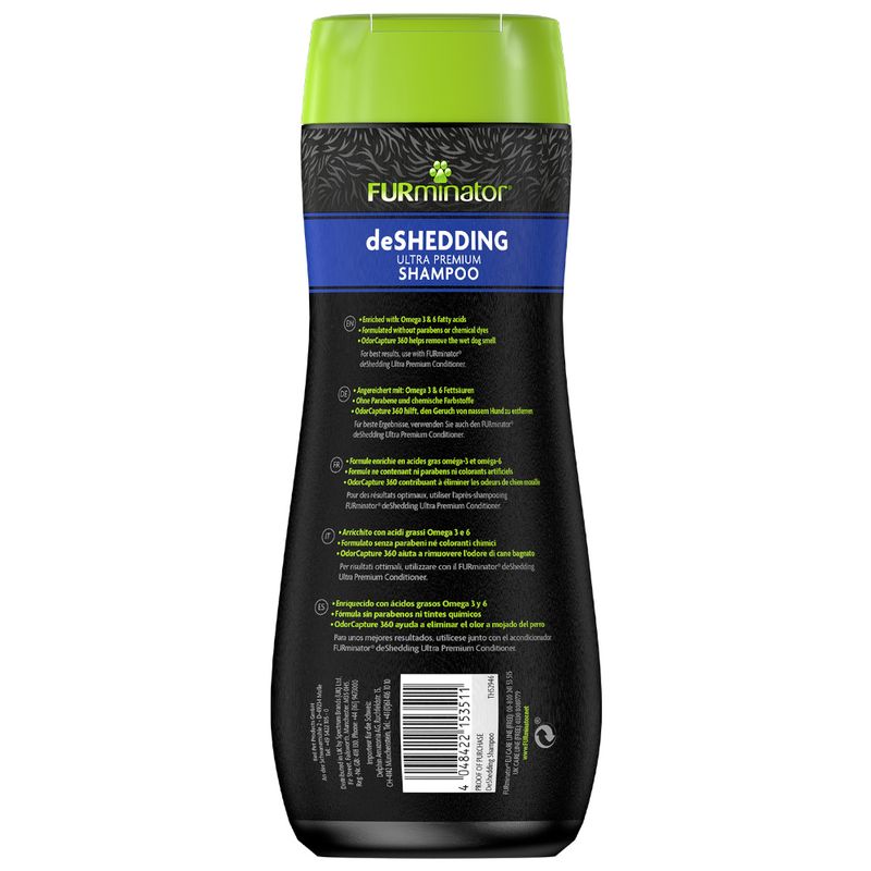 FURminator deShedding Ultra Premium Shampoo 473ml