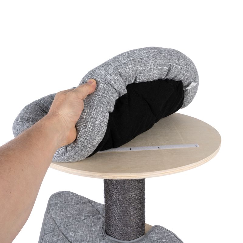 Modern Living Moraira Scratching Post Natural / dark grey