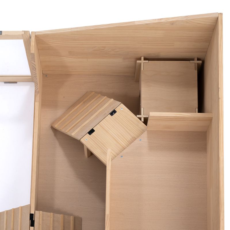 TIAKI Indoor Enclosure for Guinea Pigs 116 x 193 x 50cm (L x W x H) (2 packages*)