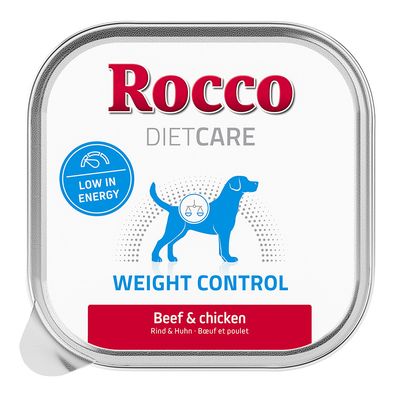 Rocco Diet Care Weight Control - Beef & Chicken 10 x 150g 10 x 150g