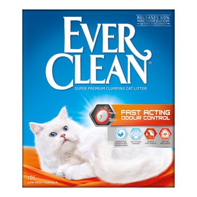 Ever Clean® Fast Acting Odour Control Clumping Cat Litter 10l