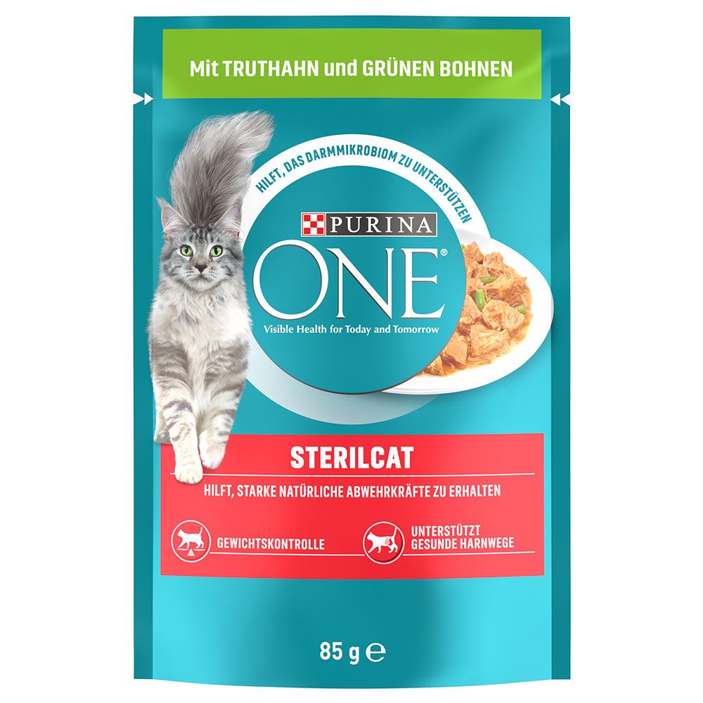 PURINA ONE SterilCat with Salmon & Carrots (13 x 85g)