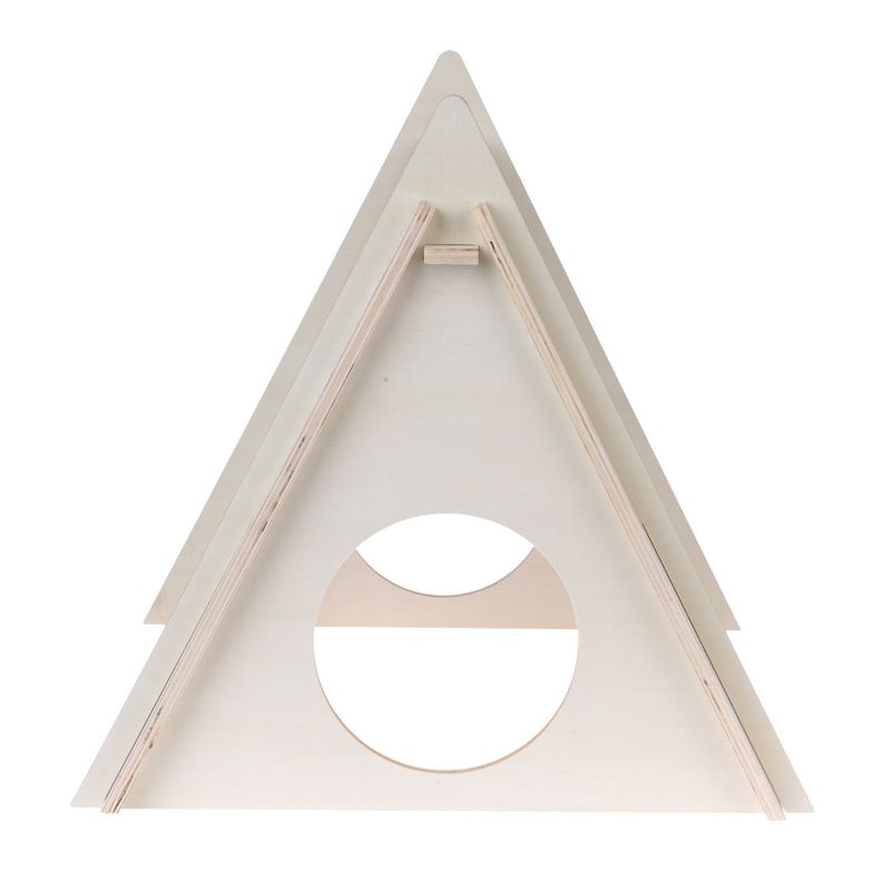 TIAKI Wooden Camping Tent for Small Animals 60 x 47 x 45cm (L x W x H)