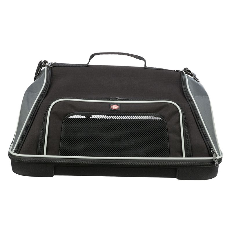 Trixie Airline Carrier Bag Boarding Black/Grey - 55 x 23 x 40cm (L x W x H)
