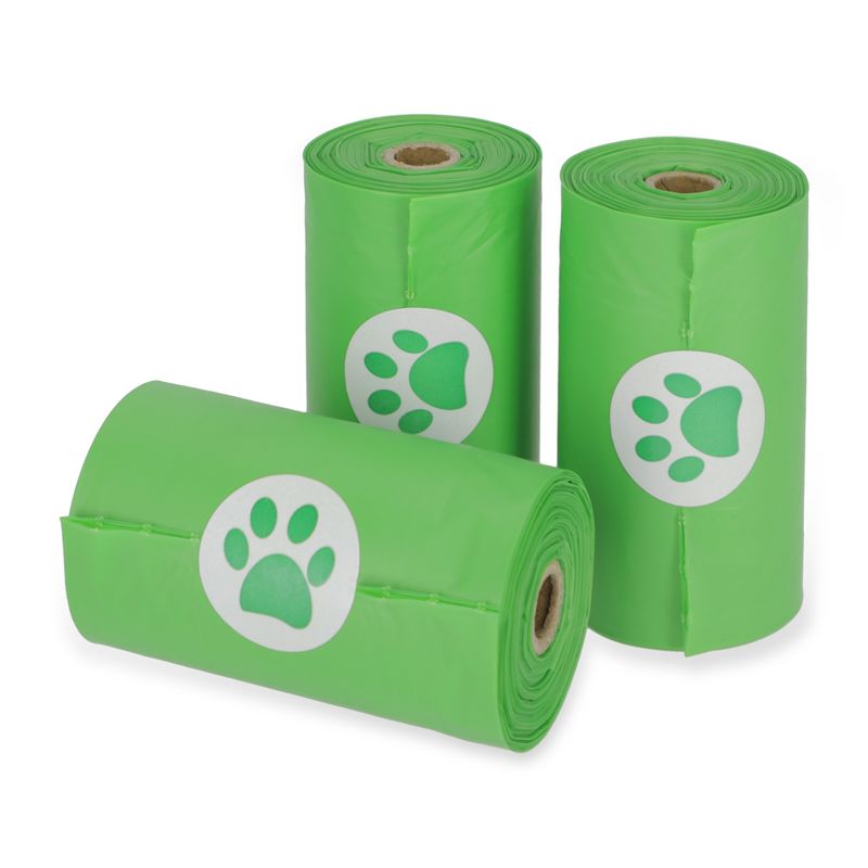Biodegradable Dog Poop Bags 4 Rolls (15 bags per roll)