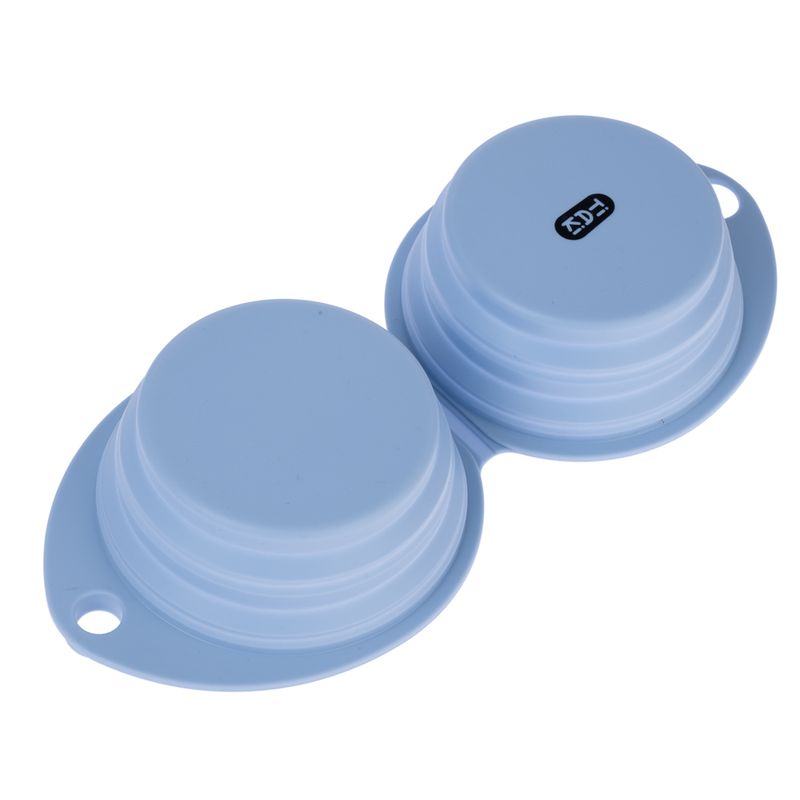 TIAKI Mini Double Portable Silicone Bowl 2 x 350ml