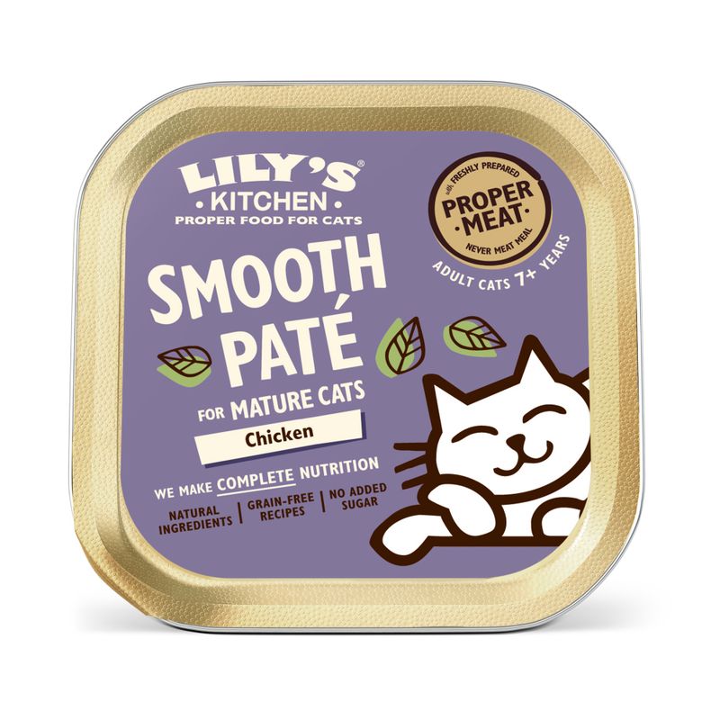 Lily's Kitchen Senior Smooth Paté Selection Saver Pack 38 x 85g Chicken