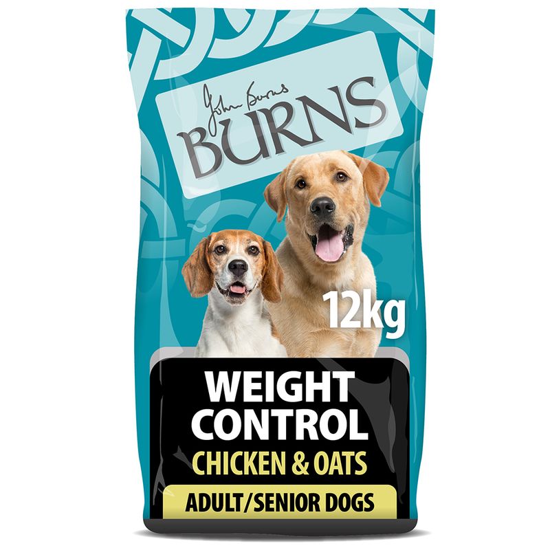 Burns Weight Control Adult/Senior Chicken & Oats 12kg