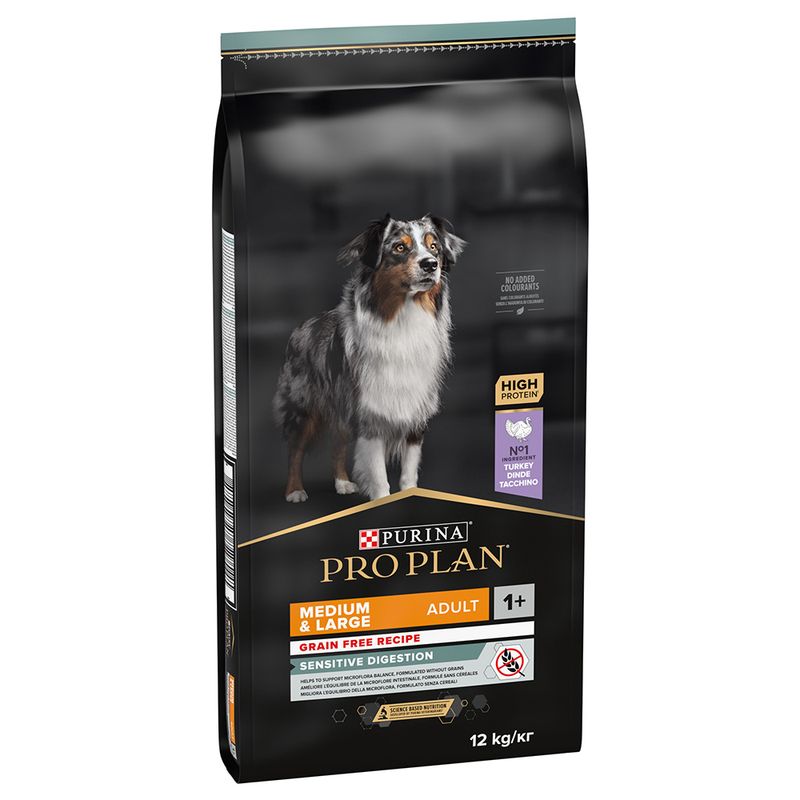 PURINA PRO PLAN Medium & Large Adult Sensitive Digestion Grain-free 12kg