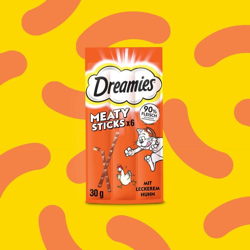 Dreamies Meaty Sticks Chicken (6 x 5g)