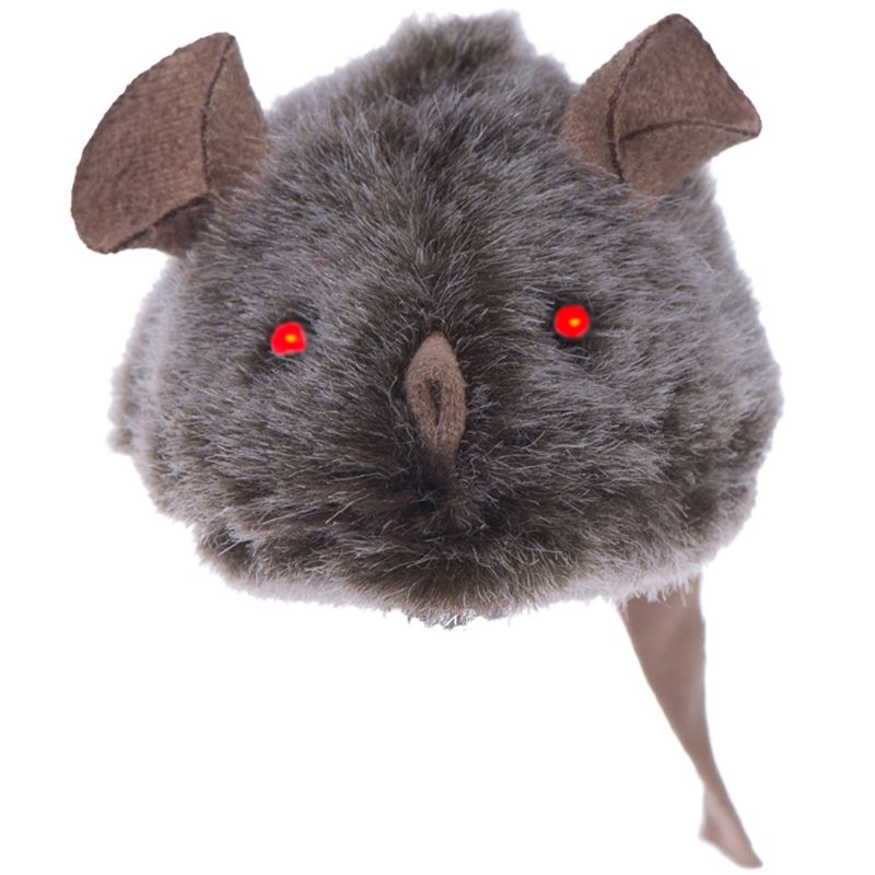 Wild Mouse Cat Toy with Sounds and LED Eyes 1 Toy
