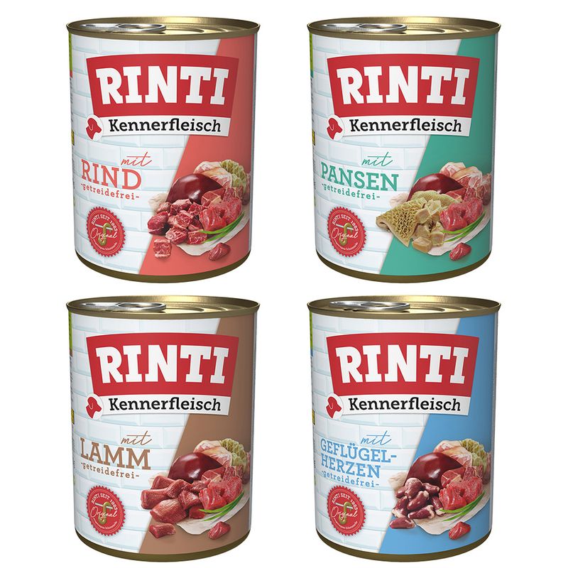 Saver Pack RINTI Kennerfleisch 24 x 800g Horse