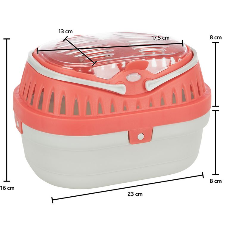 Trixie Pico Transport Box for Small Pets approx. 23 x 16 x 17 cm (L x W x H)