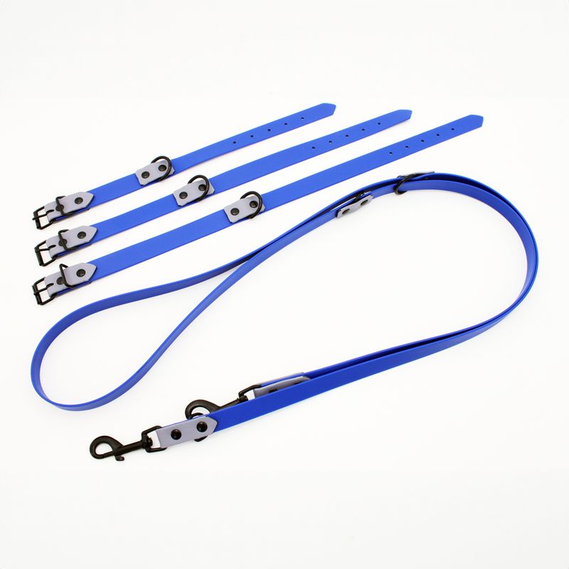 Heim Riveted Lead - Blue/Grey 240cm long, 19mm wide