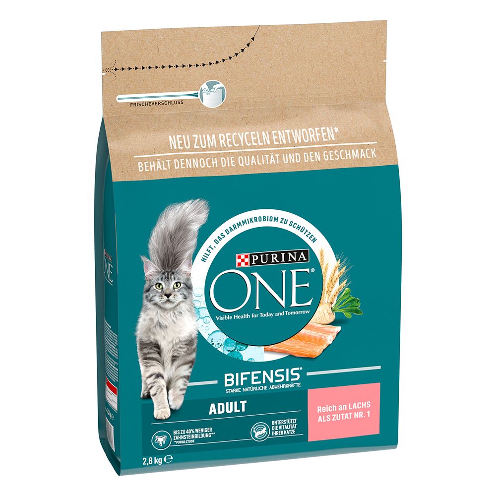 PURINA ONE Adult with salmon & whole grain cereals 2.8 kg