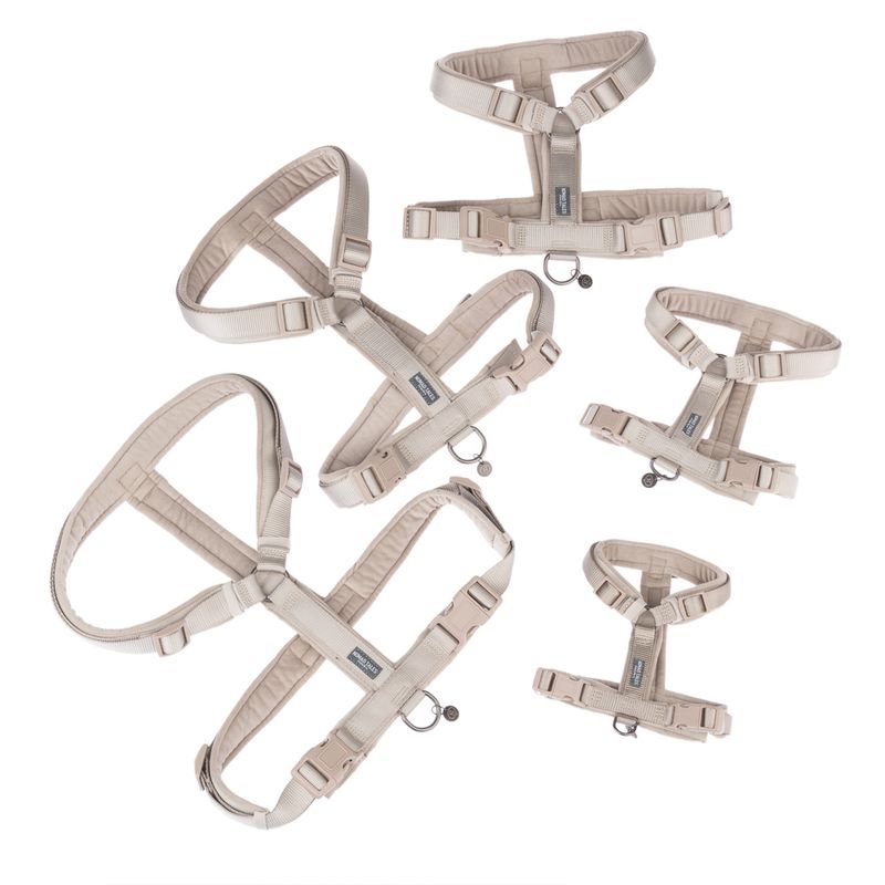 Nomad Tales Blush Harness - Taupe Size XS: 34-49cm Chest Measurement