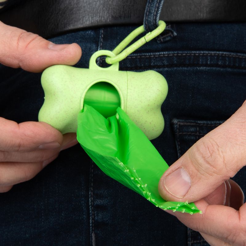 Dog waste bag dispenser Harvest including roll Bag dispenser incl. 1 roll with 10 bags