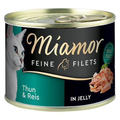 Miamor Fine Fillets 6 x 185g Tuna & Vegetables in Jelly