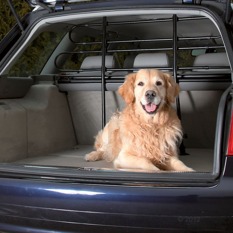Trixie car guard angled W 85 - 140 x H 75-110 cm