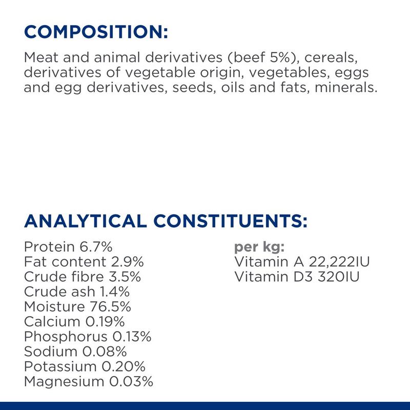Hill's Prescription Diet Canine Metabolic - Beef 12 x 370g