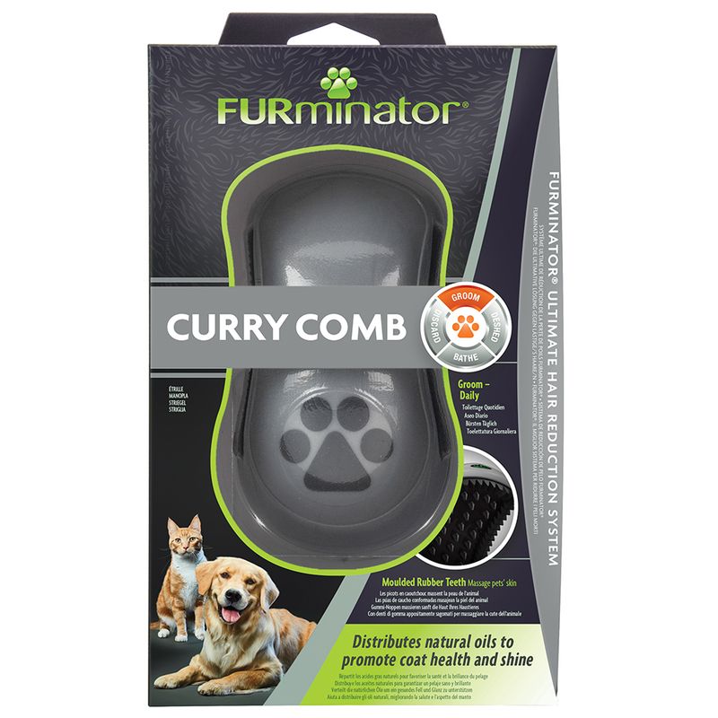 FURminator Curry Comb for Dogs 12 x 6 x 4 cm (L x W x H)