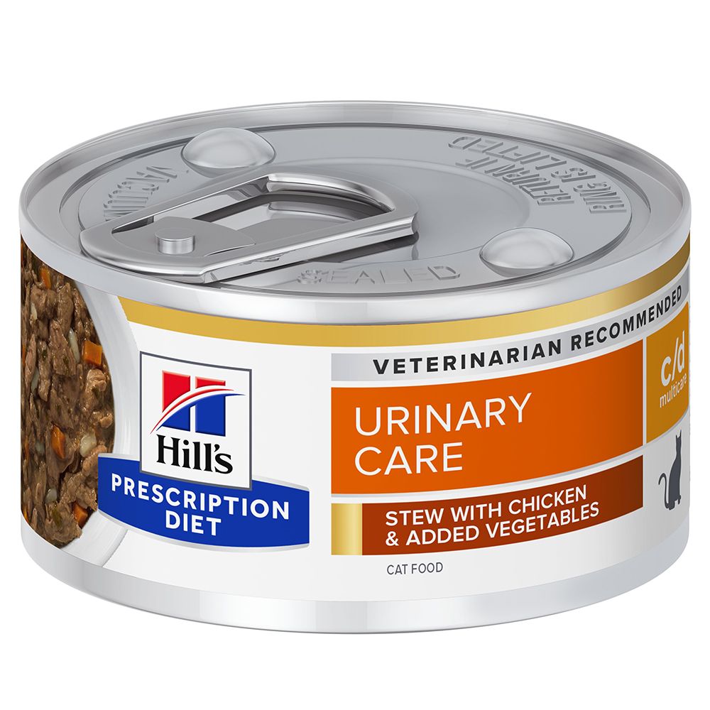 Hill’s Prescription Diet c/d Multicare Urinary Care Stew with Chicken 12 x 82g Cans