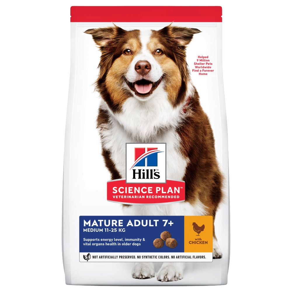 Hill’s Science Plan Mature Adult 7+ Medium with Chicken 2.5kg