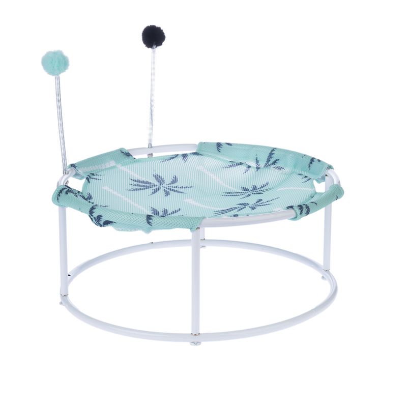 TIAKI Palm Tree Sun Lounger with Pompoms diameter 45 x (H) 19 cm