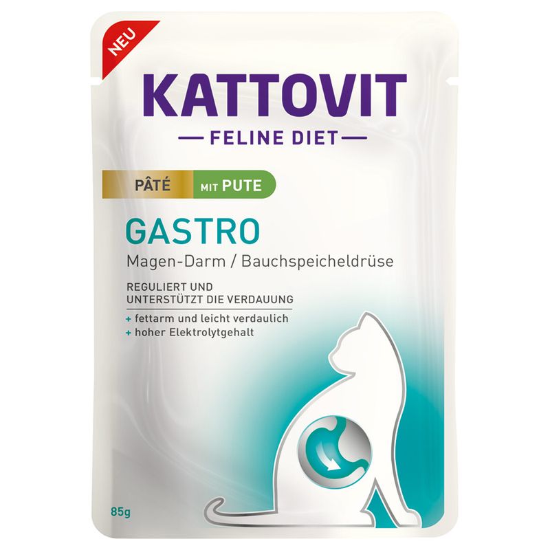 Kattovit Gastro Paté 10 x 85g Duck