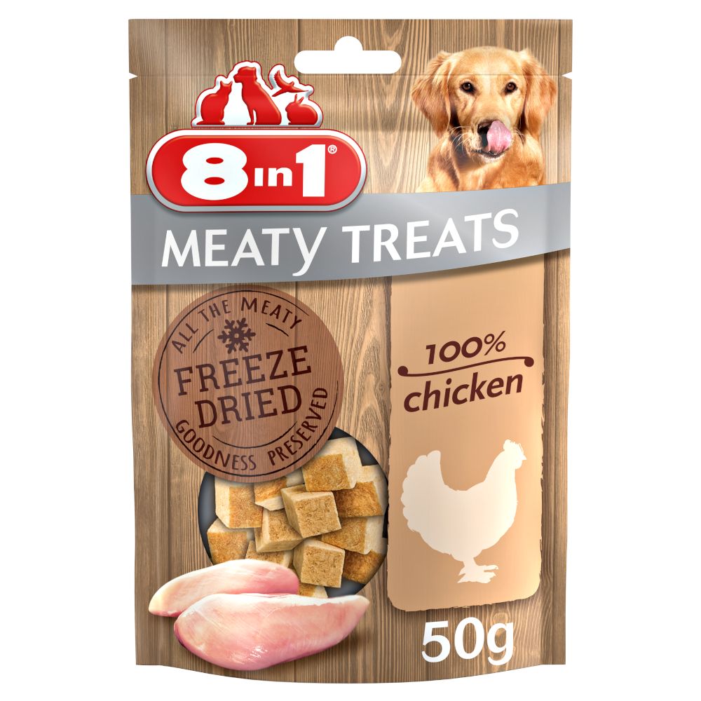 8in1 Meaty Treats Chicken Breast (50g)