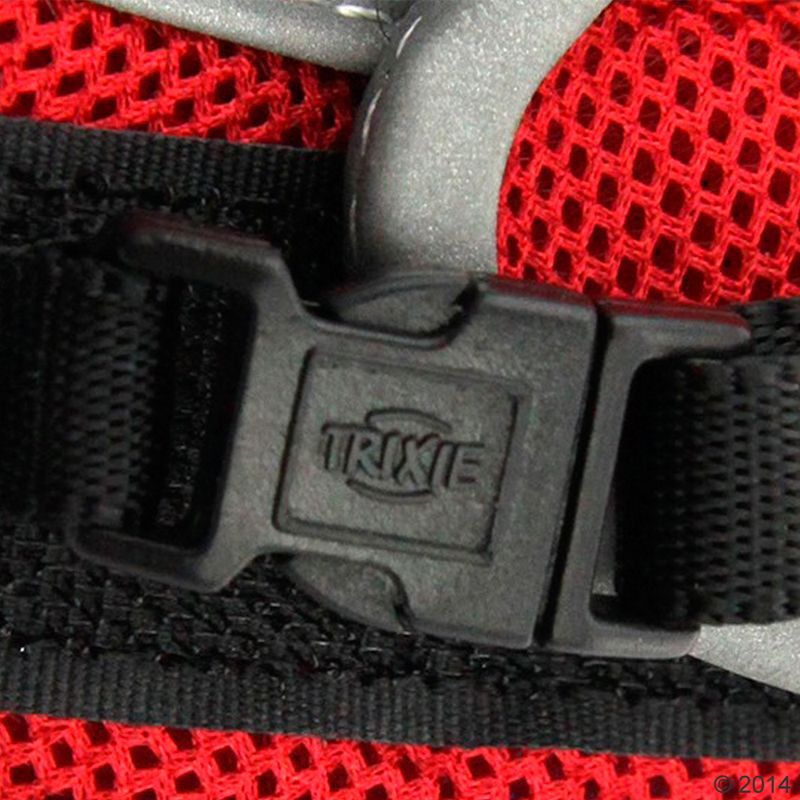 Trixie XCat Harness with Lead and Exclusive Stickers Black