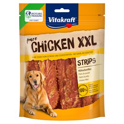 Vitakraft Pure Chicken XXL Chicken Fillet Strips 250g