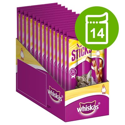Whiskas Sticks 14 x 36g Rich in Chicken