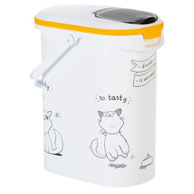 Curver Cat Silhouette Dry Cat Food Container 12kg capacity