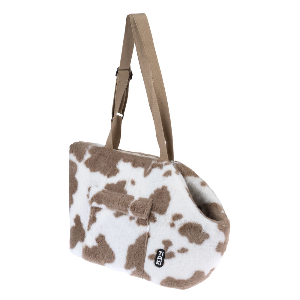 TIAKI Cow Print Shoulder Carrier 41 x 27 x 29cm (L x W x H)
