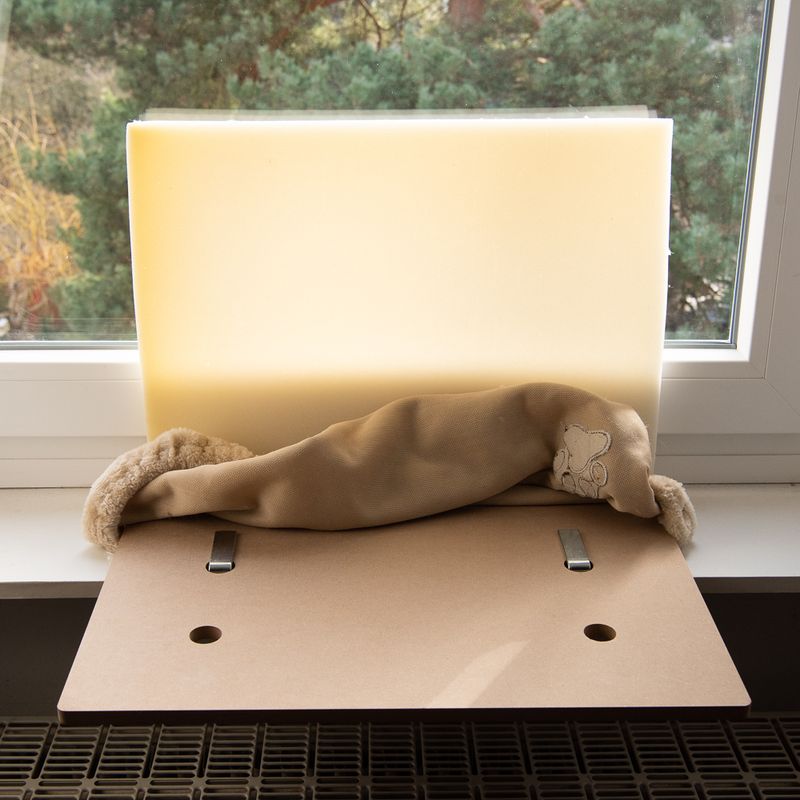 Pluschi Windowsill Seat 50 x 35 x 5cm (L x W x H)