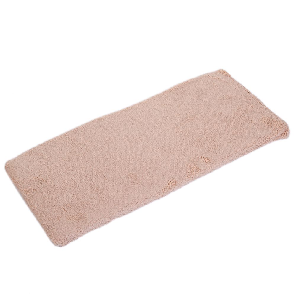 Window Sill Mat Plush - Light Beige 60 x 26 x 2 cm (L x W x H)