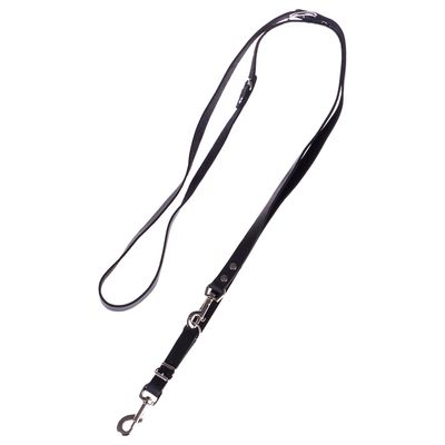 Heim Riveted Dog Lead - Black 240cm