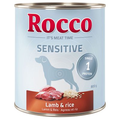 Rocco Sensitive 6 x 800g Lamb & Rice