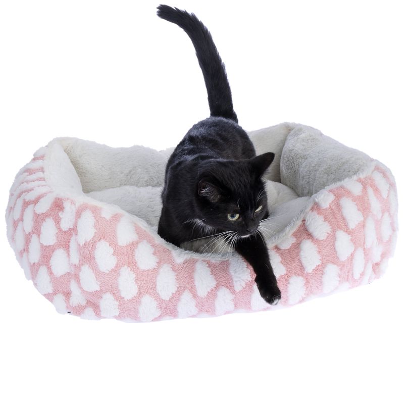 zooplus Basics Fluffy cuddly bed blue