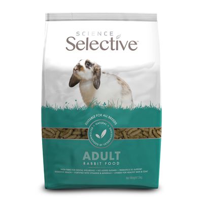 Science Selective Adult Rabbit Food 3kg