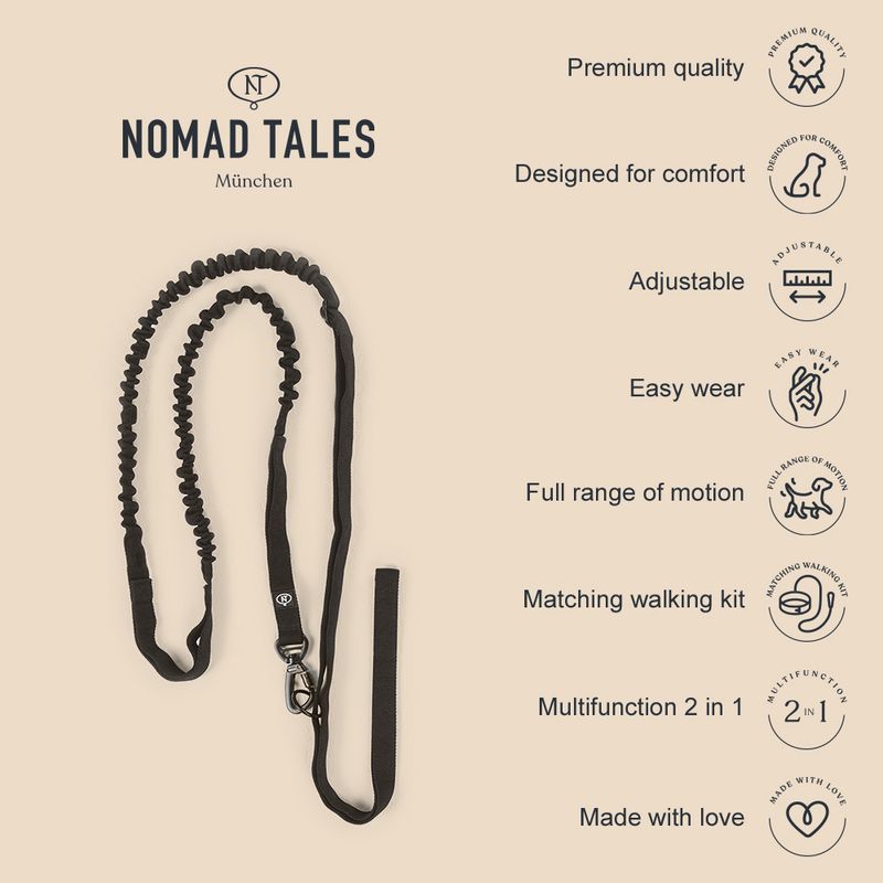 Nomad Tales Spirit Multifunctional Lead 206 - 270 cm long, 20mm wide