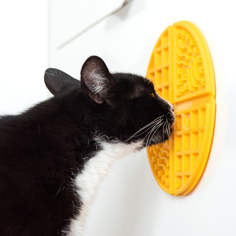 Waffle Licking Mat 19.5 x 1cm (Diameter x H)