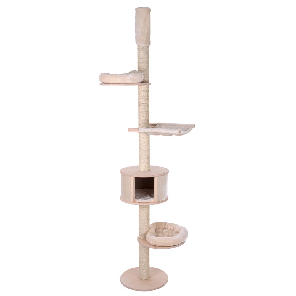 Natural Paradise Ceiling Cat Tree - Magnolia Cream