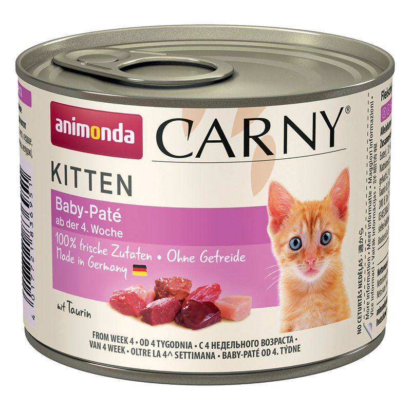animonda Carny Kitten 12 x 200g Beef & Turkey