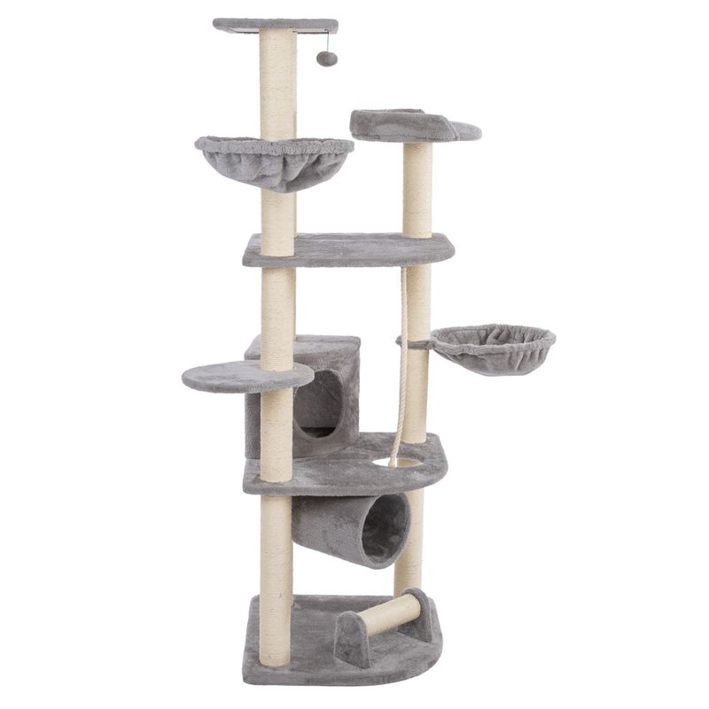 zooplus Basics XL Scratching Post Grey