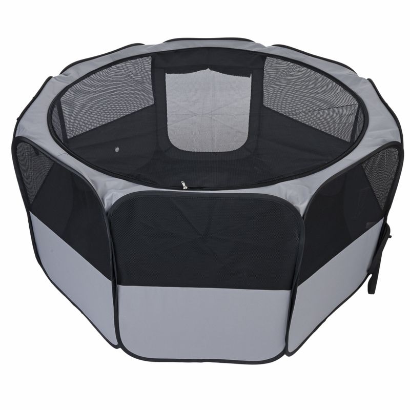 TIAKI Collapsible Run for Puppies & Small Pets S: 88 x 88 x 41.5 cm (L x W x H)