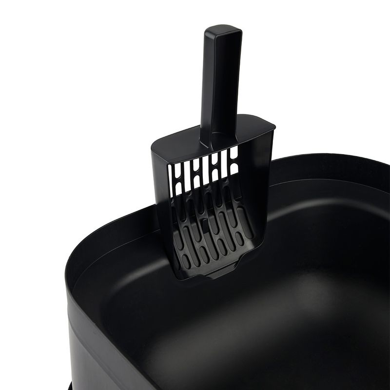 Rotho MyPet BIALA Cat Litter Tray Anthracite