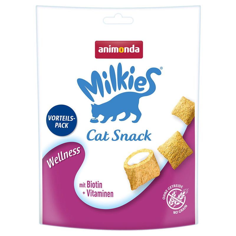 animonda Milkies Crunch Bag XL Mixed Pack 6 x 120g (4 Varieties)