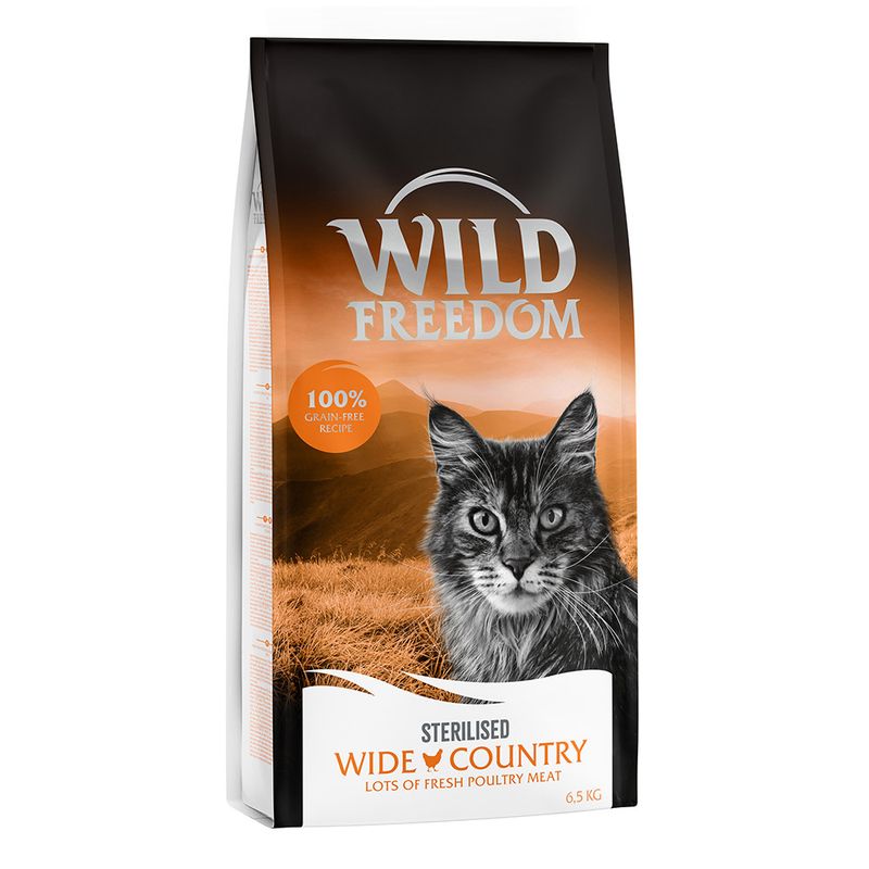 Wild Freedom Grain-Free Dry Cat Food Economy Pack 2 x 6.5kg Adult \